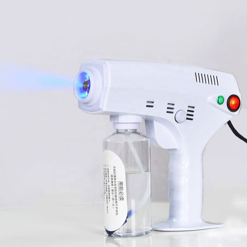 Automatyczny sterylizator do włosów Nano pistolet parowy sterylizator niebieski ray anion elektryczny dezynfektor pistolet natryskowy
